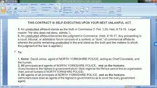 Video 2 What is a notice of liabilityand my notice of liability to David Jones