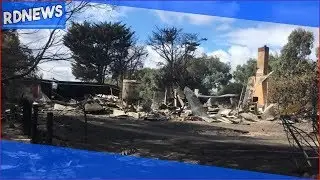'I feel numb', homes and stock destroyed by fires near Ballarat [RDNews][Title]