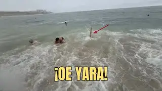 EMETSUKI SE METE AL MAR Y CASI SE AHOGA