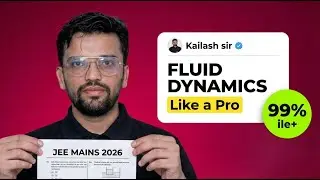 FLUID DYNAMICS Part 2🌊Important concept | JEE MAINS and Adv. 2026 mai aane wale most Imp Questions