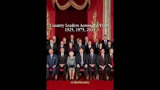 1925 - 1975 - 2025 #worldleaders #queenelizabeth #donaldtrump #vladimirputin #politics