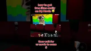 easy way to get likes in my movie | Roblox My Movie