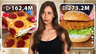 I Tested TikTok's Most Viral 'Healthy' Recipes 🍔