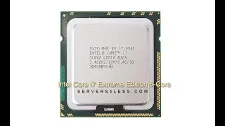 i7-990X Intel Core i7 Extreme Edition 6-Core 3.46GHz 6.40GT/s QPI 12MB L3 Cache Processor #i7990X