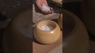 DIY Handmade Making Go Game Set with Stones, Board, and Bowls