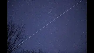 Starlink Starlink-71 (G5-4) Fly Over New England #starlink #satellite #nightsky