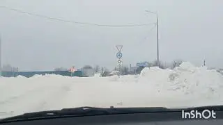Возвращение на родину, покатушки на снегоходе 