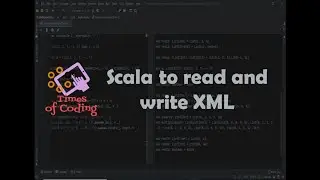 TOC - SCALA Express | 36 Scala to read and write XML