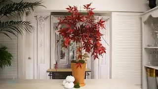 How to make a MAPLE inspired topiary tree for fall!