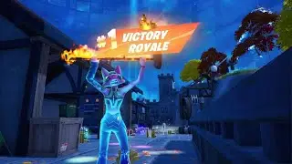 *NEW* COSMIC HELMET ON GALAXY CROSSFADE SKIN IN FORTNITE PS5 + A VICTORY ROYALE WIN! (SOLO)