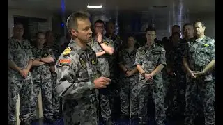 Chief of Navy message for Navy personnel during Operation Bushfire Assist