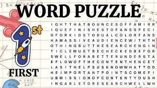 Word Puzzle & Game | 🔍 FIND THE WORD: MATHS Edition! 🧠 | Can You Spot All the Hidden Math Terms? 🏆