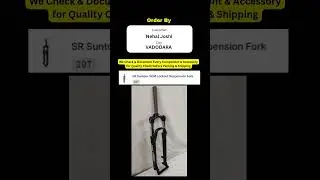 Best Bicycle Components - SR Suntour XCM Lockout Suspension Fork.