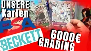 WIE WIR KARTEN ZU PSA & BGS SENDEN - POKEMON, ONE PIECE, DRAGONBALL SENDOFF