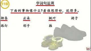 TEMA 字词句运用  T11B _(小学二年级语文上册_15B_T11B (ER TEMA1)