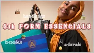 BACK TO SCHOOL HAUL 📚- sixth form edition 🫣(yr12)