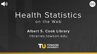 Find Health Statistics on the Web