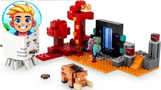 Lego Minecraft Set Nether Portal Ambush Review