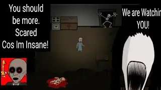 Im trapped and Insane!-Insanus Escape Scary House Part 1 Gameplay All Endings/Deaths
