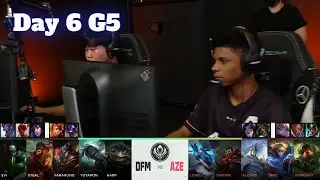 DFM vs AZE - Day 6 LoL MSI 2022 Group Stage | Detonation FM vs Team Aze full game