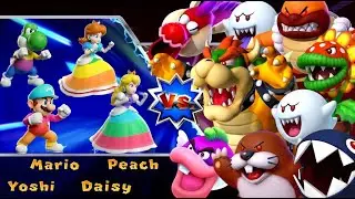 【マリオパーティ9】ボスゲートバトル 大接戦！ピーチ vs デイジー vs マリオ vs ヨッシー 4K UHD (2160P)