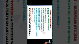 ICSC commercial studies chapter 1 class 9