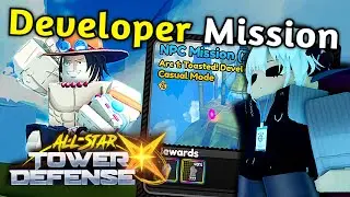 How To Beat Zaakochan NPC Mission | Roblox All Star Tower Defense X