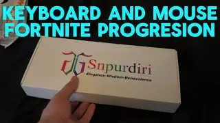 &ldquo;FORTNITE KEYBOARD AND MOUSE PROGRESSION&rdquo;DAY 1‼️ (TEMU MOUSE AND KEYBOARD )