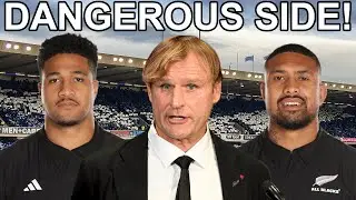 DANGEROUS ALL BLACKS SIDE! ALL BLACKS Lineup vs SCOTLAND (New Zealand vs Scotland 2025)