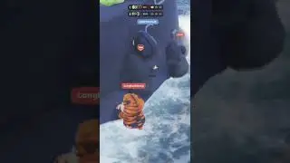 Party Animals: Online player gets knocked out by a fish