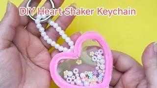 How to Make a DIY Shaker Keychain | Easy Craft Tutorial.#diy #keychain #gift 