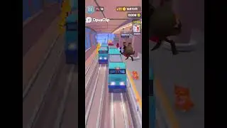 Ninja's Tunnel Run  Can He Outrun the Train & Grab All Coins #subwaysurfers #gaming #mobilegaming
