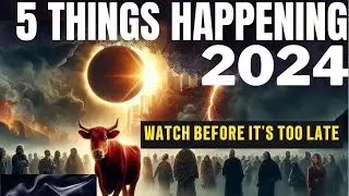 2024 End Time Prophecy Signs ! Eclipse, US Earthquakes, Red Heifer, War | Christian Inspiration