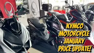 Kymco Motorcycle January Price Update! All Units Langga Gail