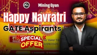Celebrate Navaratri with a Special Discount on GATE MN 2026 Preparation! Limited Time Only!