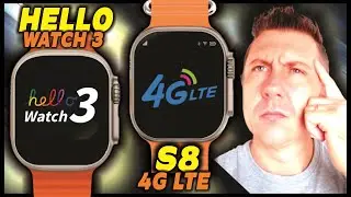 COMPARATIVO: Smartwatches HELLO WATCH 3 vs S8 ULTRA 4G - Qual Vale Mais a Pena ?