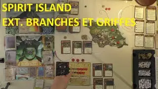 [FR] SPIRIT ISLAND - DE BRANCHES ET DE GRIFFES : Solo avec Crocs Acérés et Carte thématique