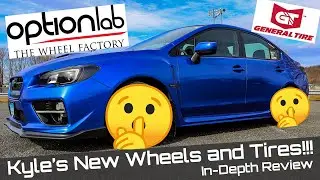 OPTION LAB R716 & GENERAL G-MAX AS-05 - FULL REVIEW - Subaru WRX 15+