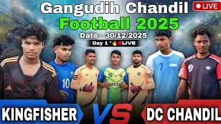 Gangudih football 2025 [] Live Match DC CHANDIL// Raju Vlogger 💖