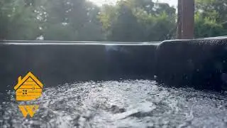 Bubbles dancing in a hot tub: what relaxation looks like #suffolk #holiday #cottages #dogfriendly