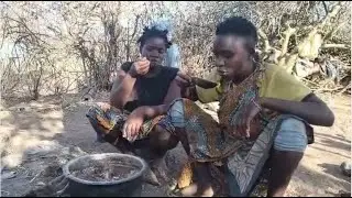 Hadzabe Tribe AfricanFood Delicious Nature Meal #hadzatribe