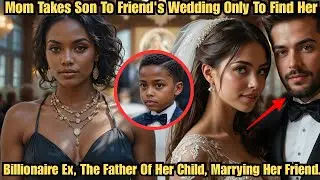 Mom Takes Son To Friend's Wedding Only To Find Her Billionaire Ex, The Father Of Her Child, Marrying