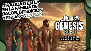 Rivalidad en la familia de Jacob, bendiciones y los enga&ntilde;os de Laban | G&eacute;nesis: 30-31 | (D&iacute;a 022) 