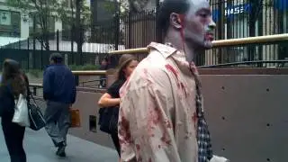 The Walking Dead Zombies Prank NYC!