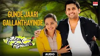 Gunde Jaari Gallanthayinde Audio Song |Gunde Jaari Gallanthayyinde|Nithiin,Nithya Menen| Anup Rubens