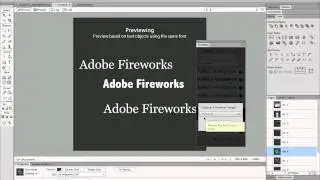 Playing with custom font with Fontshop panel