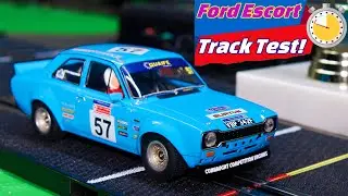 ТЕСТ НА ТРЕКЕ Scalextric Ford Escort MKI О ДА!