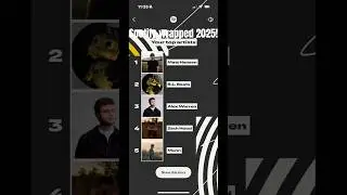 Spotify wrapped 2025  #spotify #spotifywrapped #music #matthansen #alexwarren #zachhood #munn #2025