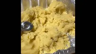 How to make cake pops using box cake mix and can frosting.