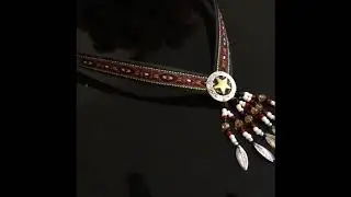 Just4FunTack  Southwestern Aztec Brown Trim for Custom Horse Tack
